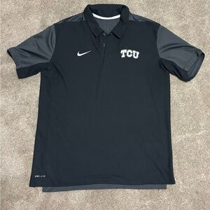 Nike Men's Polo Shirt in Black and Gray